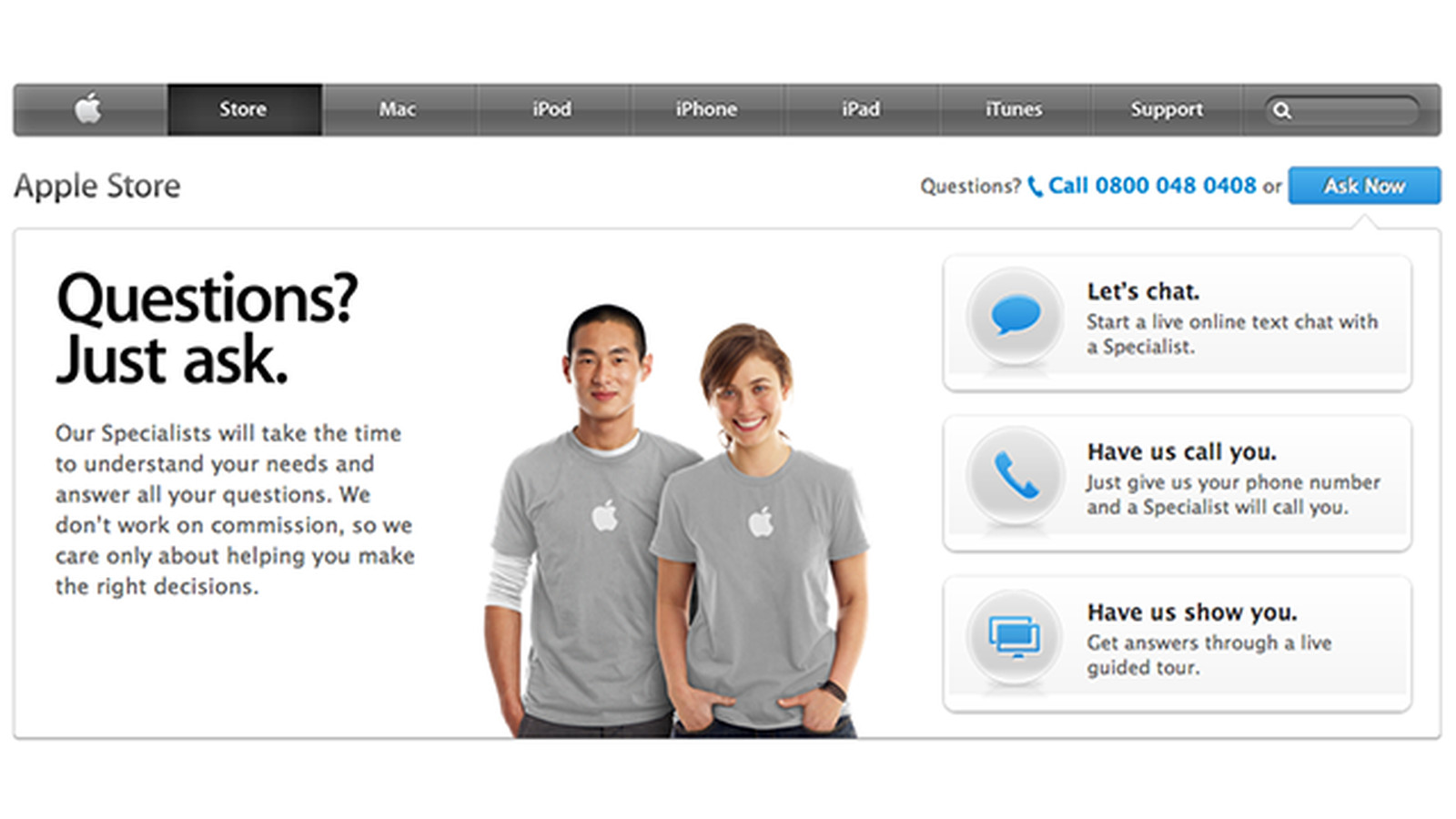 apple live chat support